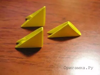 Modular Origami Chicken sa Shell: Master Class uban ang Scheme sa Assembly
