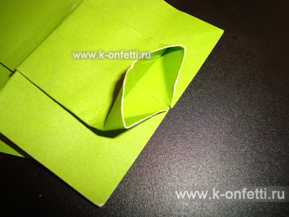 Origami-Paper soinekoak Martxoaren 8an eskemak bideo eta argazkiekin