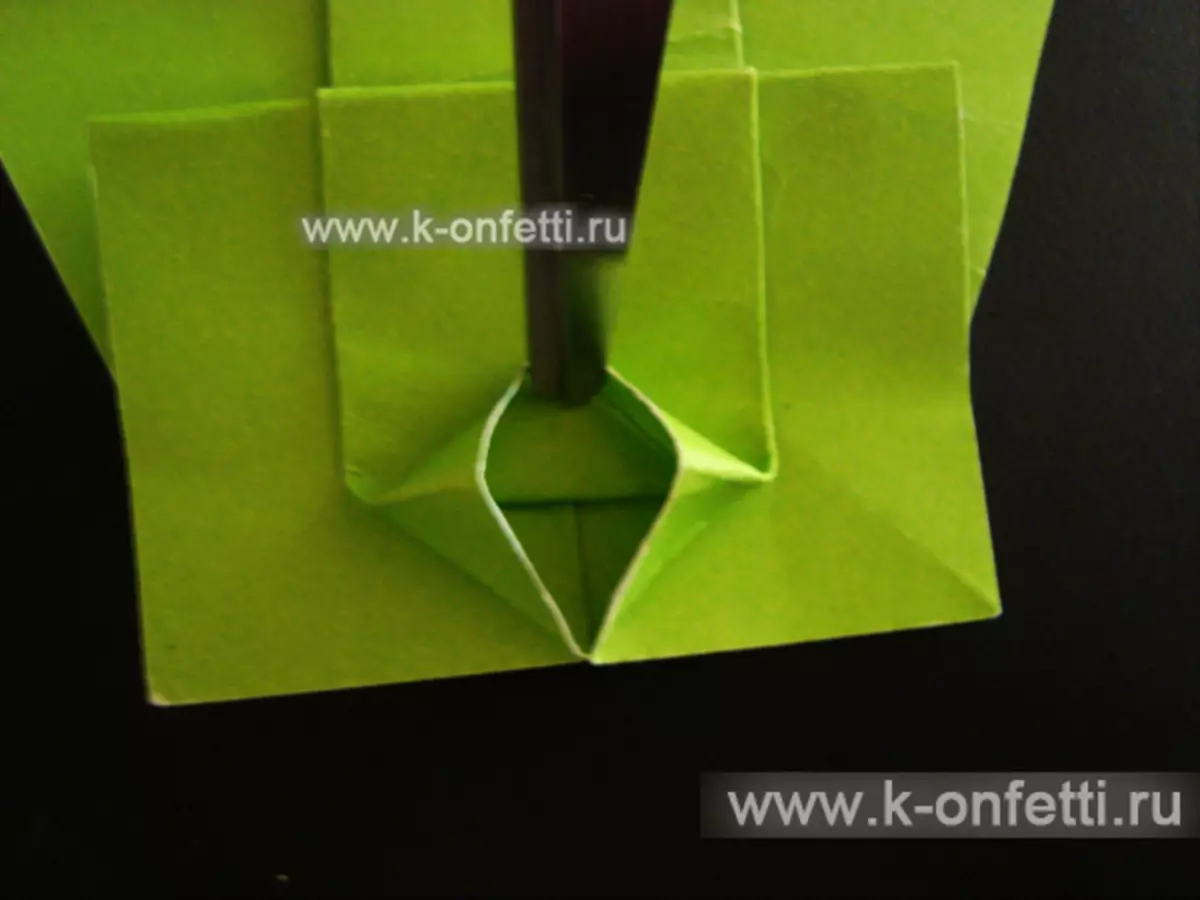 Origami-rochii de hârtie cu scheme pe 8 martie, cu video și fotografii