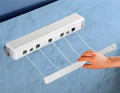 We make a wall dryer for clothes with your own hands