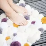 Gør et tæppe fra pumper med egne hænder - eksklusiv teknik håndpige