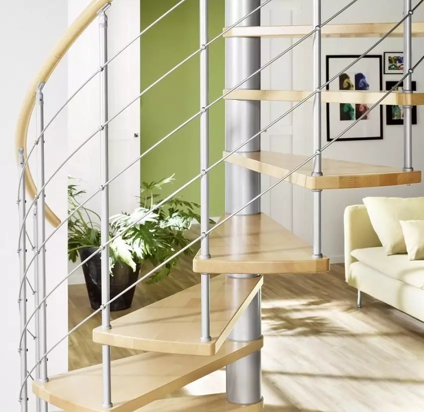 Modular Spiral Staircase