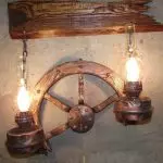 Original hemlagade lampor på väggen: 2 detaljerade workshops