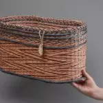 Como fazer uma cesta de uma videira com suas próprias mãos: a maneira mais fácil (MK)