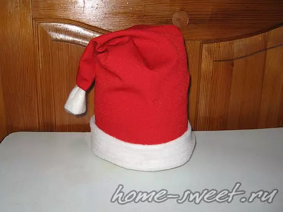 So nähen Sie einen Neujahrsmütze von Santa Claus oder Santa Claus Cap