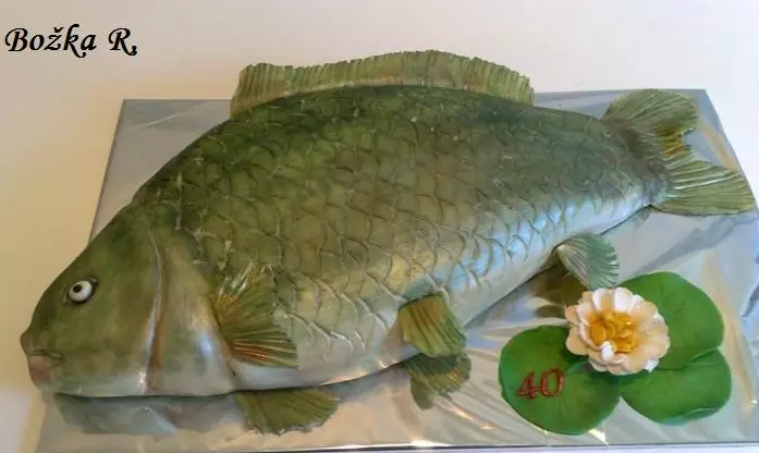 עוגת הדגים ביותר. מתנה לגבר