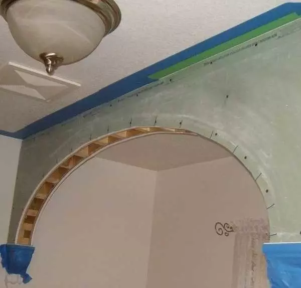 Arch ar savām rokām: soli pa solim instrukciju (Drywall), 3 veidi