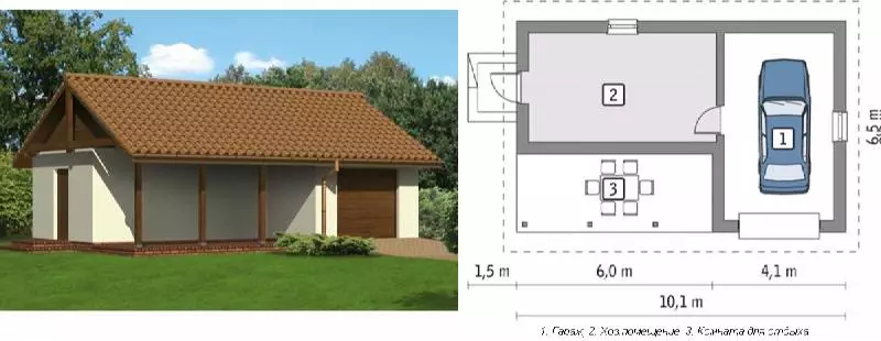 Penochkov Garagesプロジェクト - 私たちは車の家を計画しています