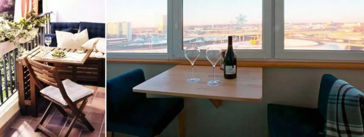 Sklopivi stol na balkonu: ergonomija u zatvorenom prostoru
