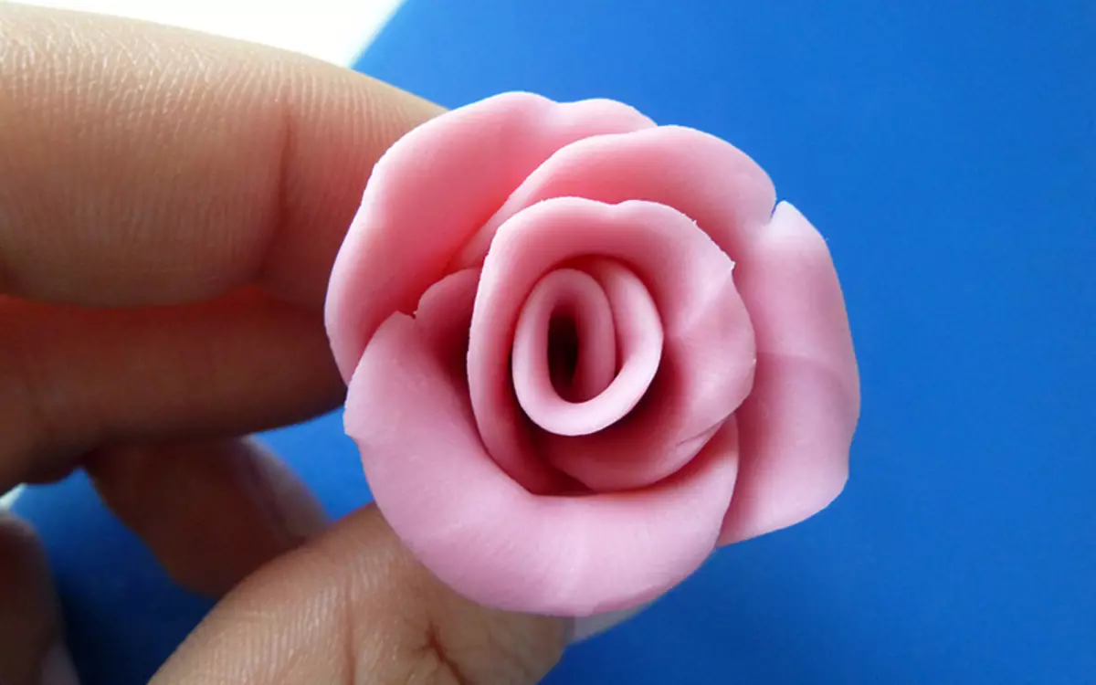 Kako narediti rožo iz plastika s svojimi rokami s fotografijami in videoposnetkom