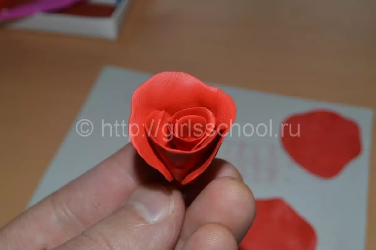 Як зробити троянду з пластиліну своїми руками поетапно з фото і відео