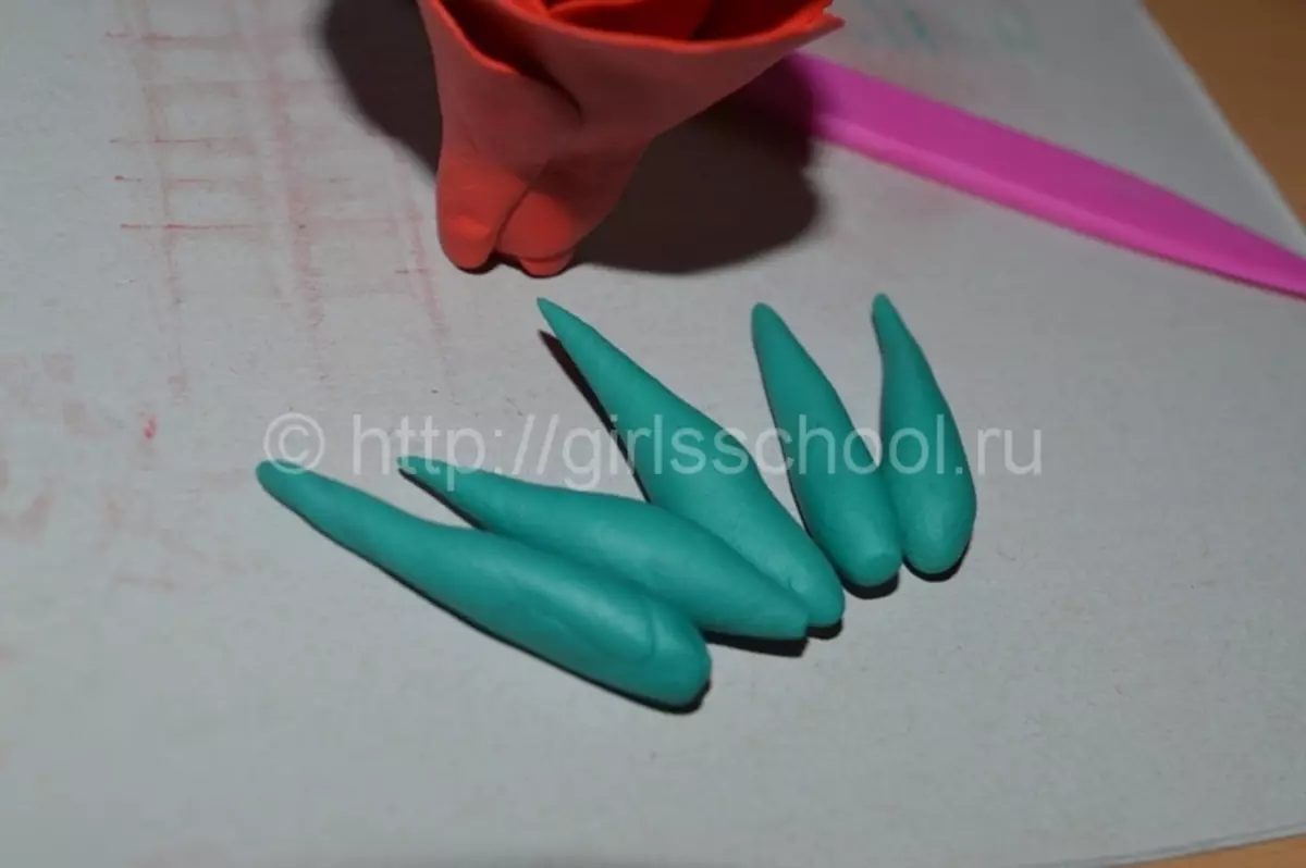 Làm thế nào để tạo một bông hồng từ plasticine bằng tay của họ một cách đẹp mắt với hình ảnh và video