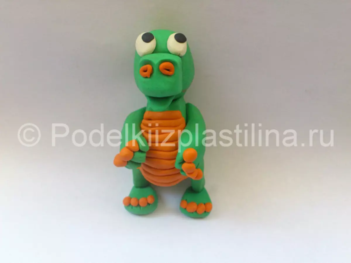 So erstellen Sie einen Drachen von Plastilin: Anweisungen mit Fotos und Videos