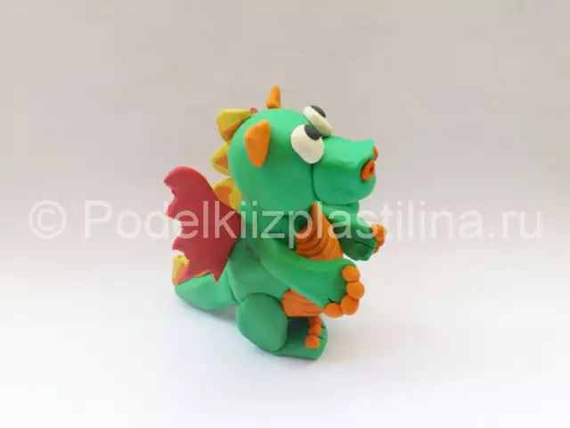 Cómo hacer un dragón de plastilina: instrucciones con fotos y videos.