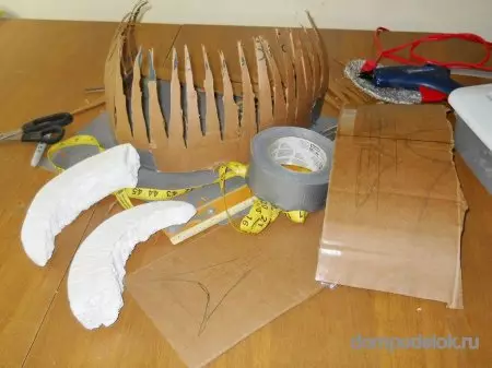 Шолом вікінга своїми руками з паперу з фото і відео