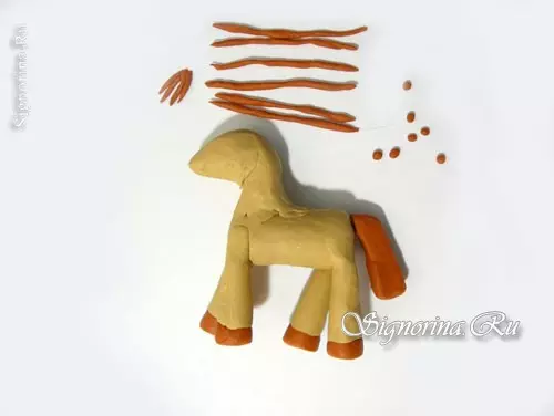 Як зробити кінь з пластиліну поетапно: майстер-клас з фото та відео