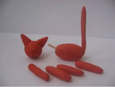 Hur man gör en katt från plasticine-steg: Master Class med foton och video