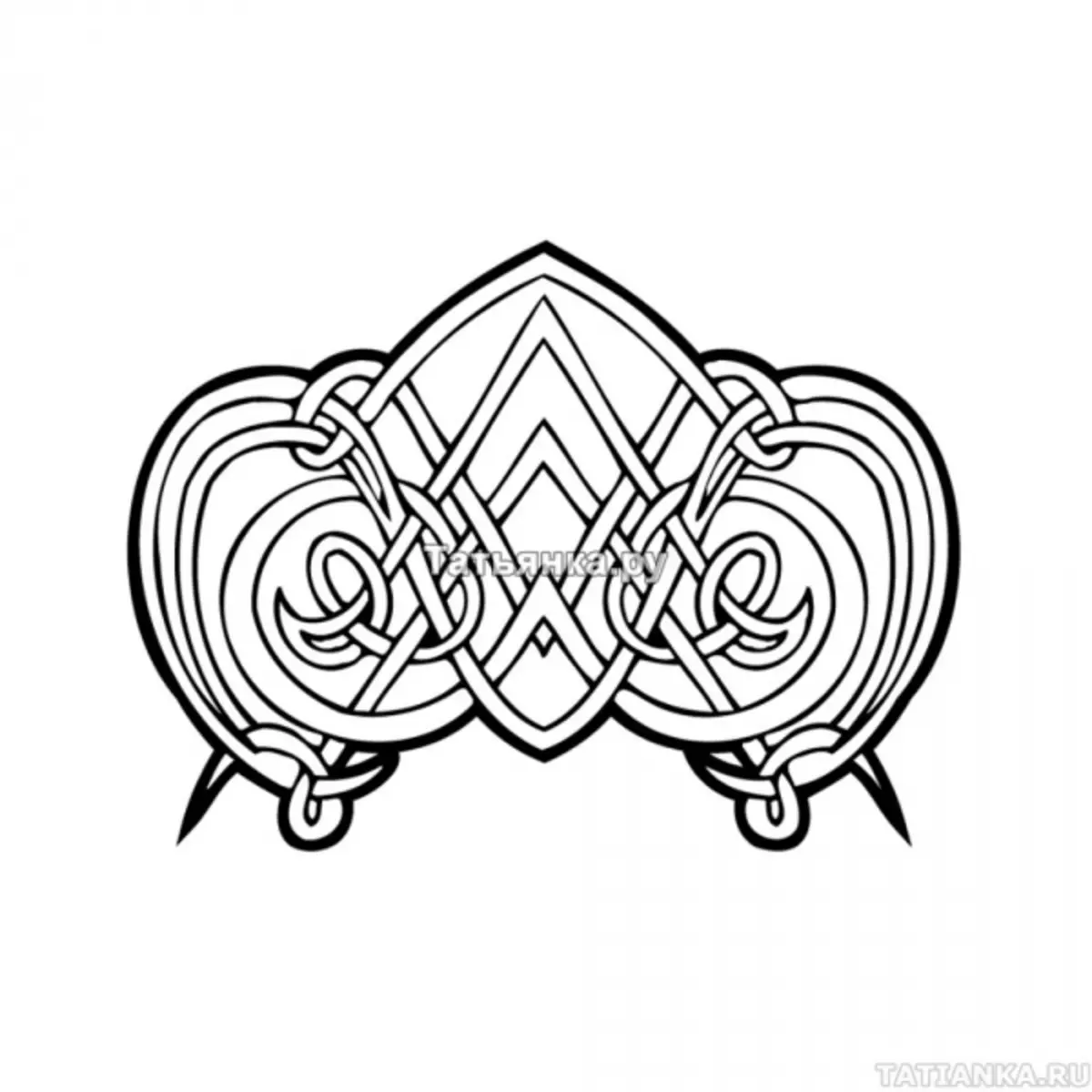 Wzory celtyckie ze zdjęciem: Opis stolarki