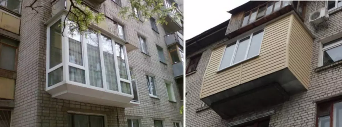 So vergrößern Sie den Balkon in Khruschtschow: Größe und Ideen