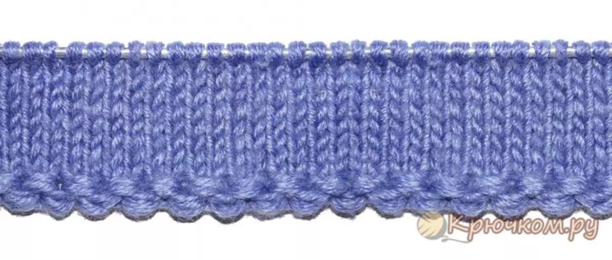 Conxunto de bucles con tricô de tricotar con video