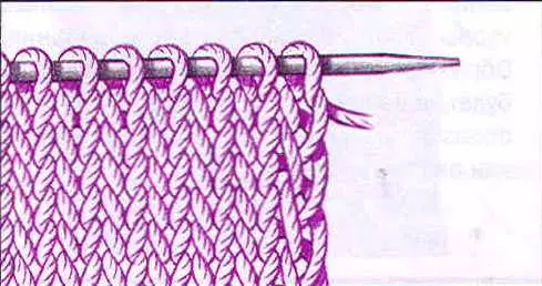 Edge Loop Knitting Nåle til tørklæde med video