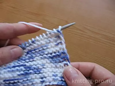Edge Loop Knitting Needles for Scarf ვიდეო ვიდეო