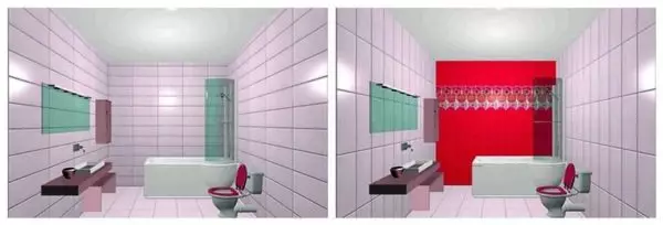 ရေချိုးခန်းထဲမှာ tile layout: နည်းလမ်းများနှင့်ရွေးချယ်စရာများ