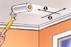 Hoe behang te bloeien op het plafond (foto en video)