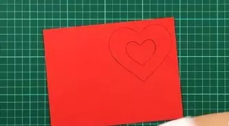 بطاقة بريدية ليوم عيد الحب تفعل ذلك بنفسك