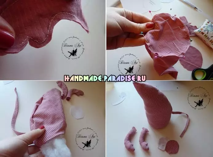 Kuidas õmmelda tekstiili hiirt