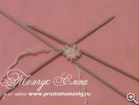 Fonon-tanana miaraka amin'ny knitting: tetika sy famaritana ho an'ny vao manomboka amin'ny horonantsary