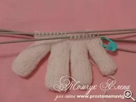 Gloves with knitting: Schemes and descriptions for beginners with video