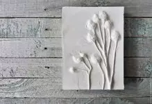 We make a panel of plaster on the wall: 5 wonderful ideas