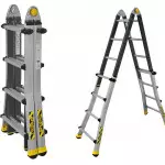 Teleskopinis aliuminio laiptai - Mobilusis visų atvejų