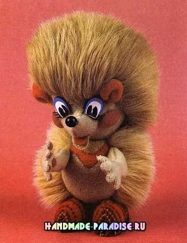 Hedgehogs textile. lamina