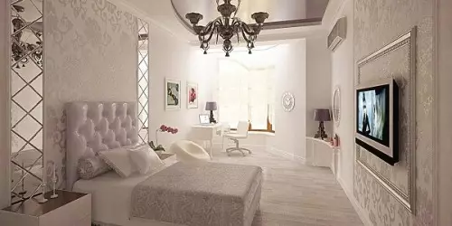 Schlafzimmer-Finishing-Optionen, Planungs-Tipps, Wanddekoration