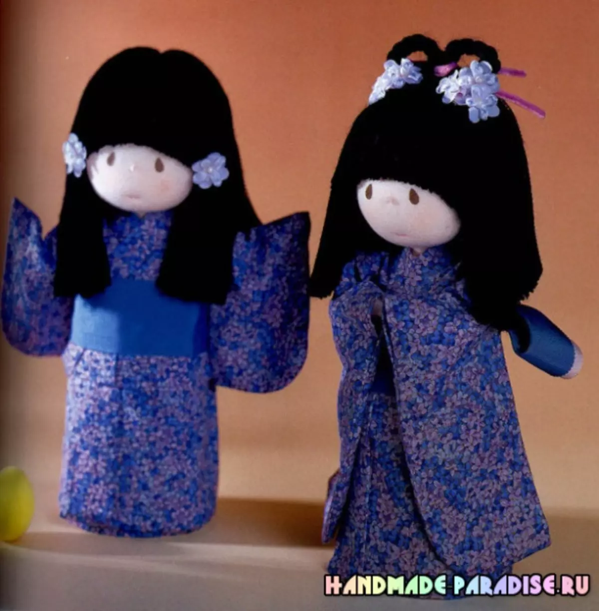 Найкрасивіші текстильні ляльки. викрійки