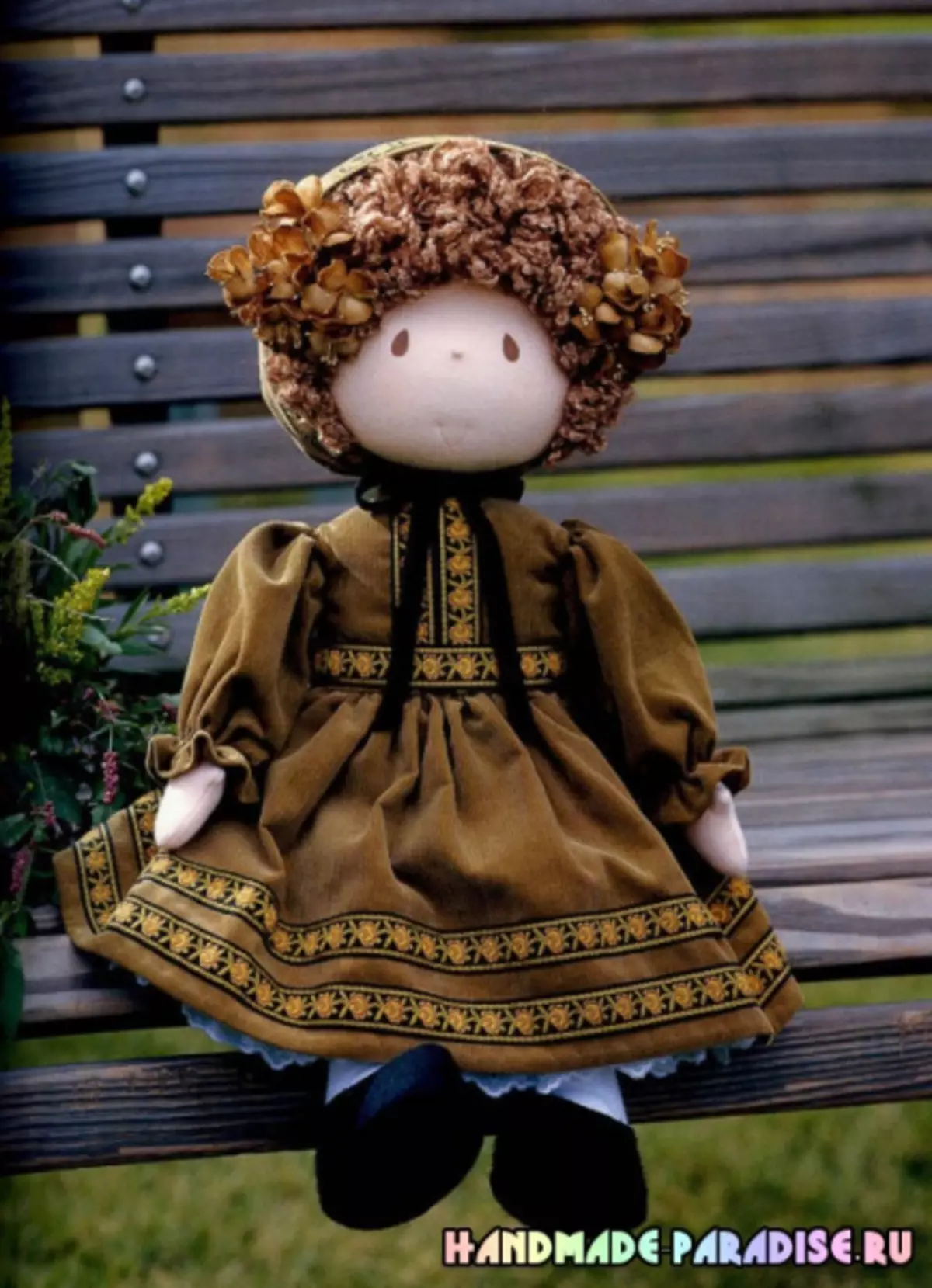 Най-красивите текстилни кукли. модел