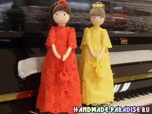 Como costurar uma dama de boneca