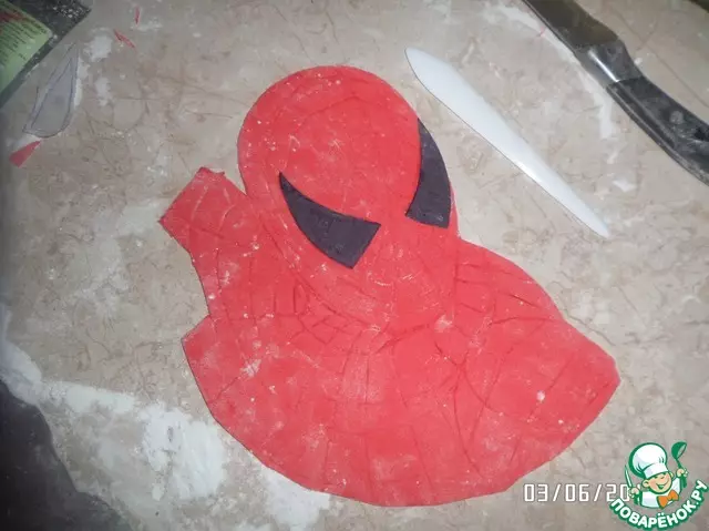 Spiderman fóra do mástico paso a paso: Master Class con fotos e video