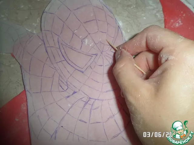Spiderman iz mastike Korak po korak: master klasa sa fotografijama i video zapisom