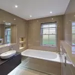 Het ontwerp van een kleine badkamer is 5 vierkante meter. M: Registratietips (+37 foto's)