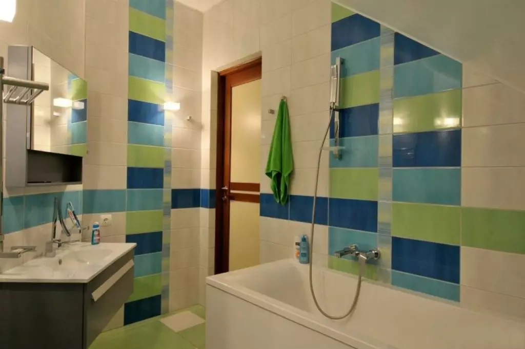 Badezimmerdesign 5 m² m