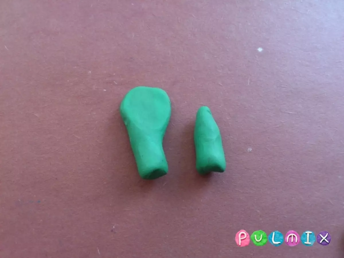 Lepim van Plasticine: Video lesse met foto's vir beginners