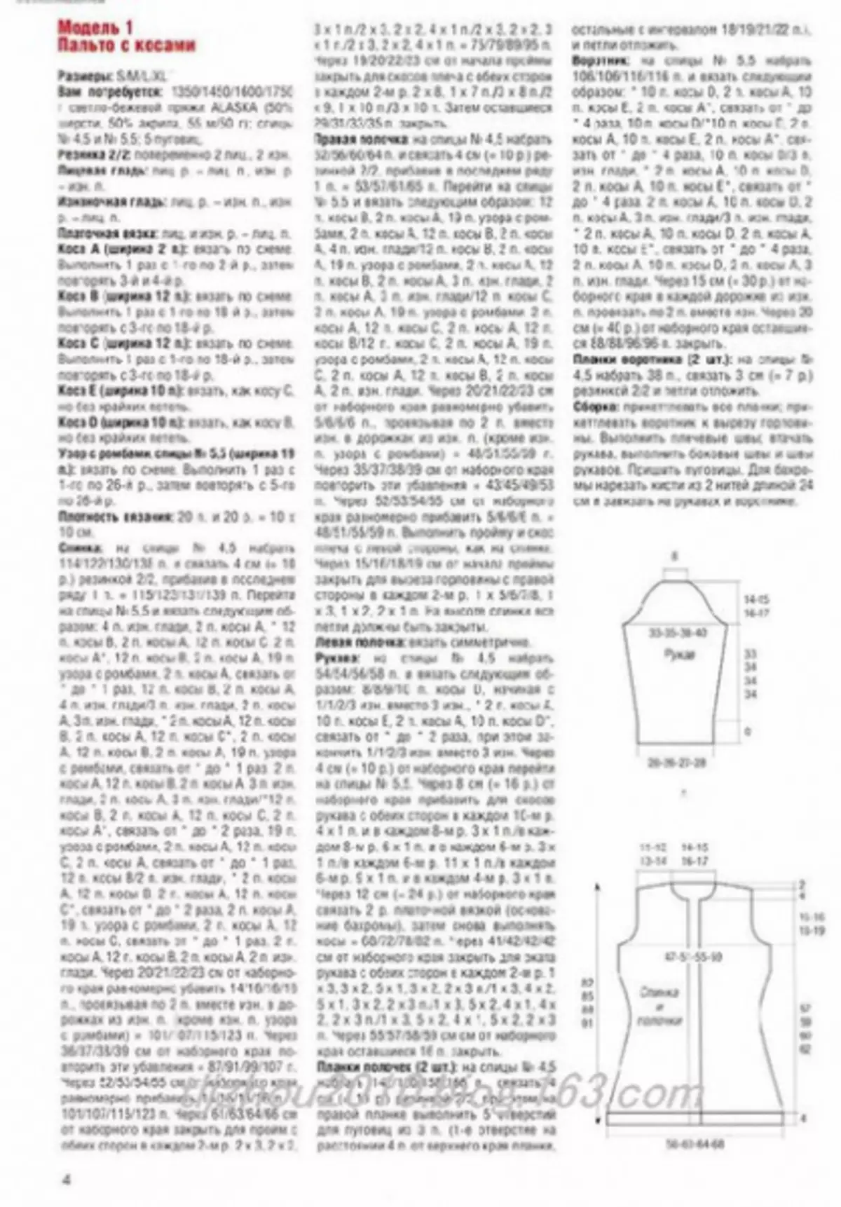 Cappotto con i raggi: schemi e descrizione del regolamento per le donne complete