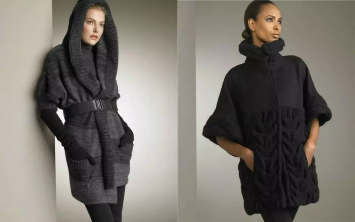 Παλτό με ακτίνες: Σχέδια και περιγραφή του ρυθμιζόμενου για πλήρεις γυναίκες