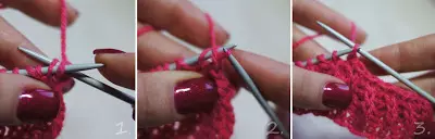 Сноу англиска еластична плетење игли со опис и шема
