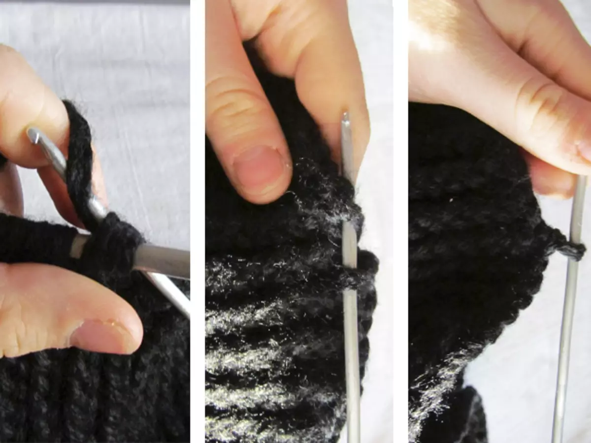 Snoo english agullas de tricô elástico con descrición e esquema