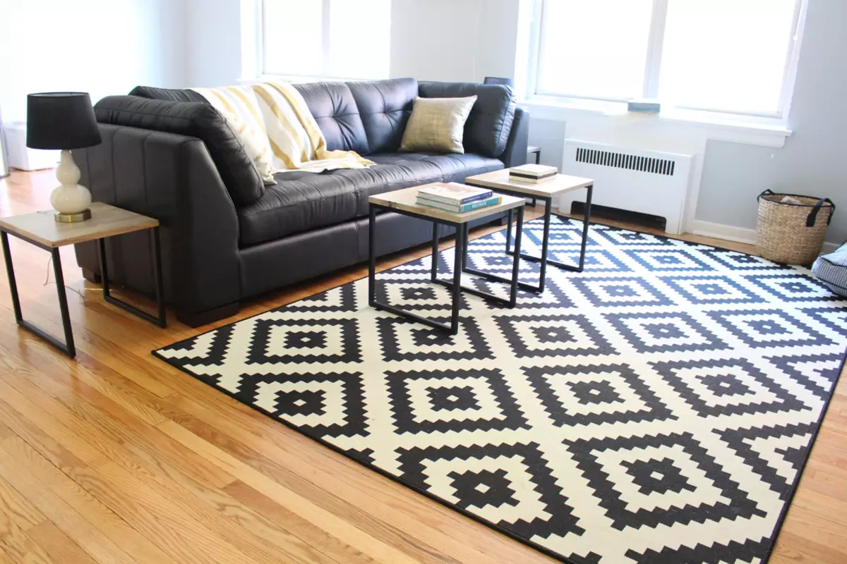 Com triar una catifa a la sala d'estar i al passadís?