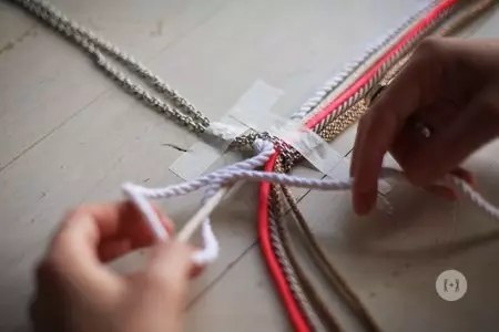Hanger Macrame: Master Class voor het maken van DIY